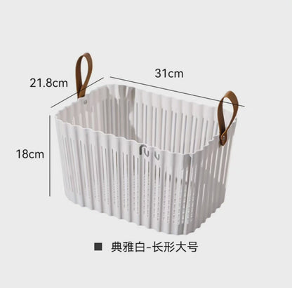 Panier de rangement/Panier à linge organisateur avec poignées