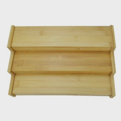 Étagère à épices en bambou