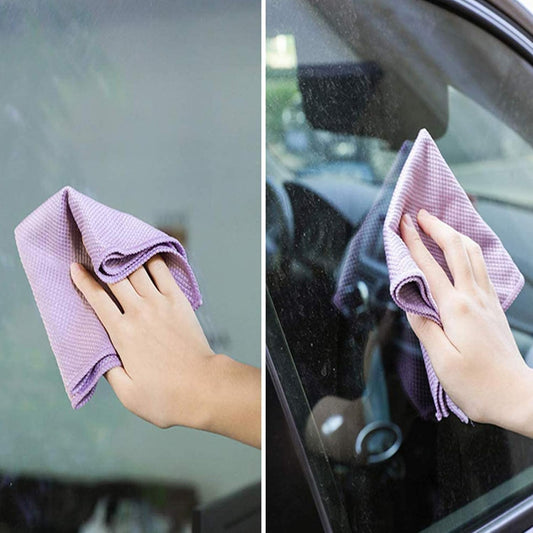 Chiffon de nettoyage en verre 5 pcs pour miroirs et fenêtres