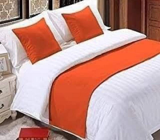 Couverture de lit avec 2 housses de coussin