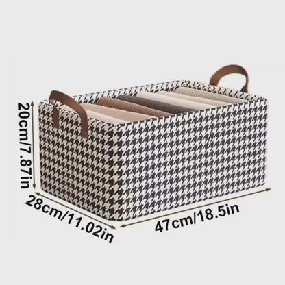 Organisateur de placard pliable à carreaux