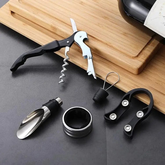 5pcs Ouvre-bouteille en acier inoxydable
