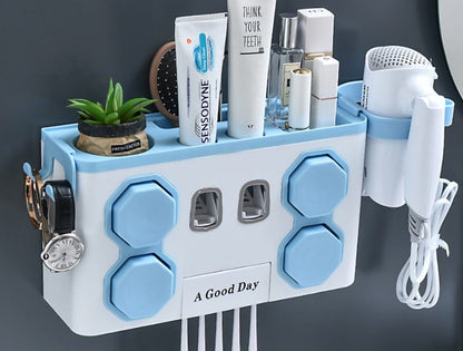 Distributeur de dentifrice support pour brosse à dents