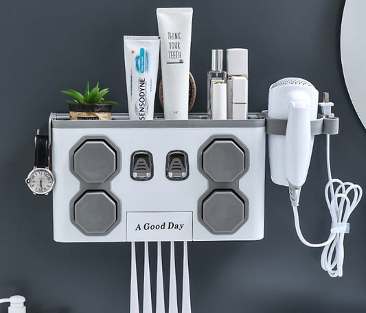 Distributeur de dentifrice support pour brosse à dents