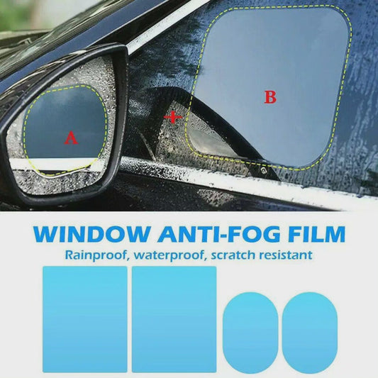 4pcs Film Protecteur de Fenêtre Anti Pluie pour Voiture