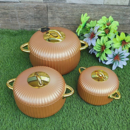 3pc Pots chauds isolés
