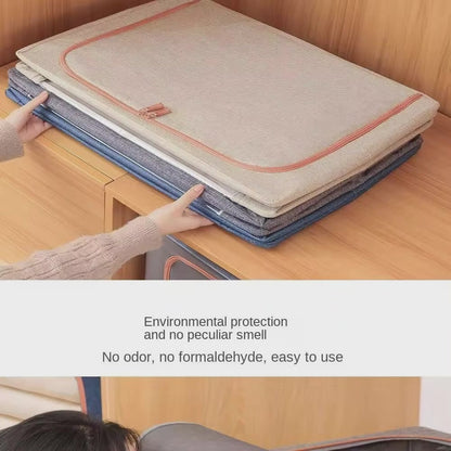 Organisateur de placard à vêtements Duvet avec cadre métallique