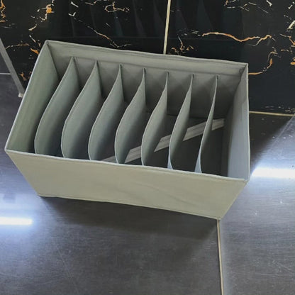 8 emplacements Organisateur de garde-robe en jeans 3 pièces