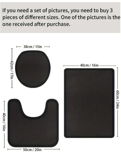 Tapis de bain 3 en 1