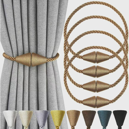 Attaches de rideau magnétiques