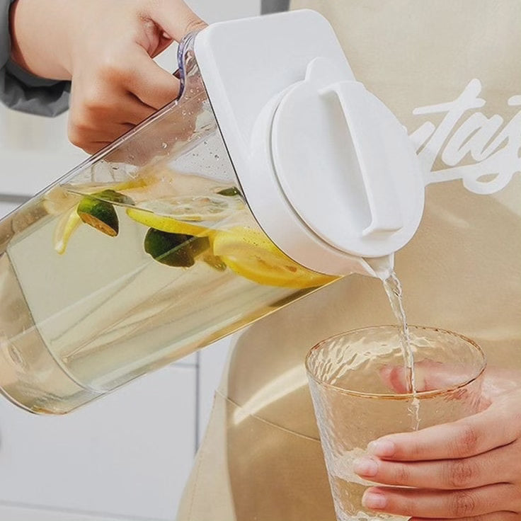 Carafe en verre hermétique