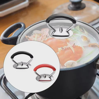 Couvercle de pot avec bouton