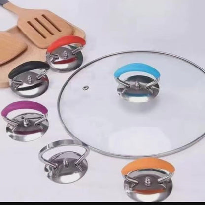 Couvercle de pot avec bouton