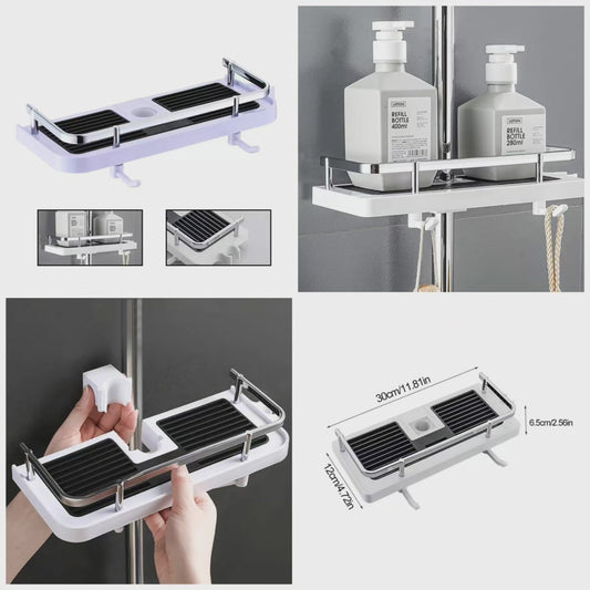 Étagère de douche étagère de salle de bain maison