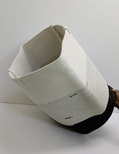 Panier à linge en coton