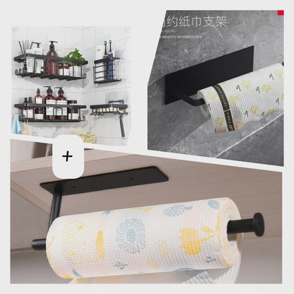 Caddy de douche 5 pièces incluant support de tissu