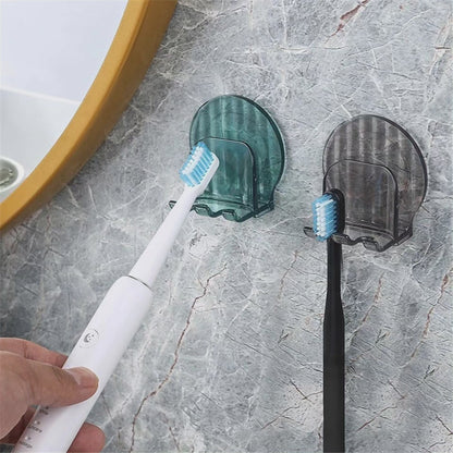 Porte-brosse à dents en acrylique mural
