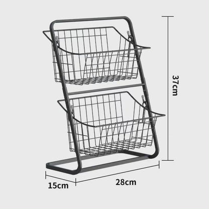 organisateur/rangement à 2 niveaux multitâche