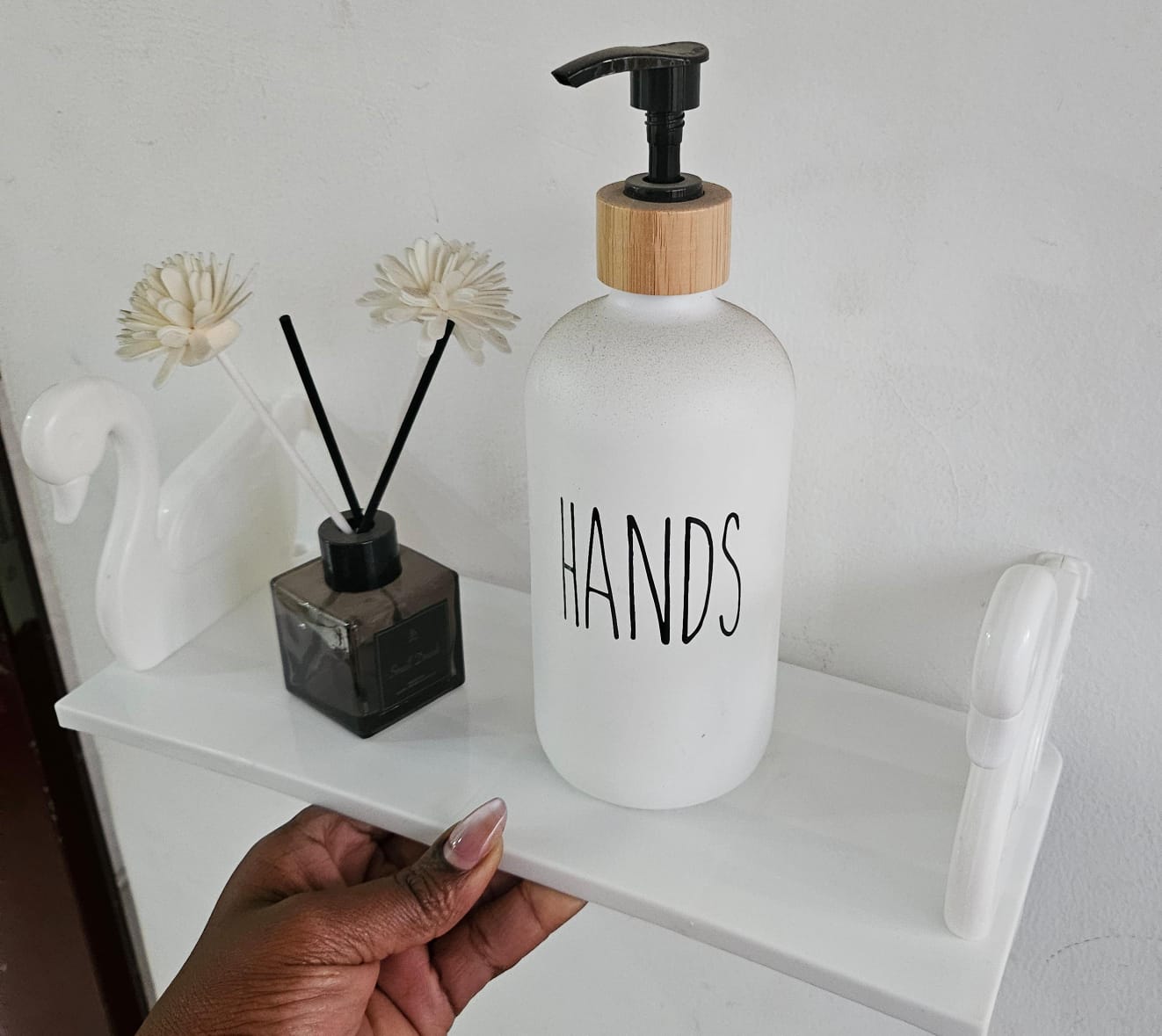 Étagère thème cygne