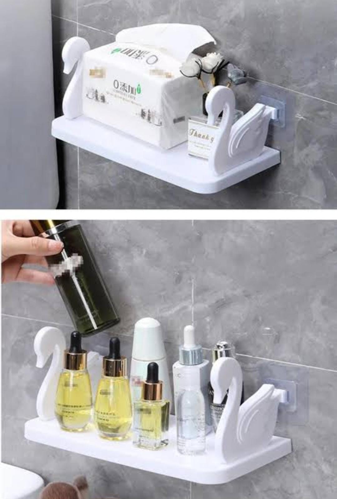 Étagère thème cygne