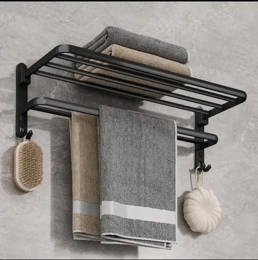 Support de serviette métallique de 60 cm