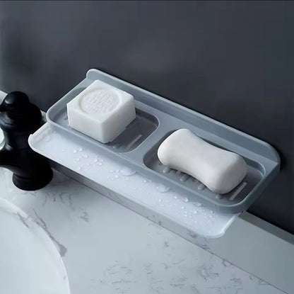 Support de savon autocollant pour salle de bain