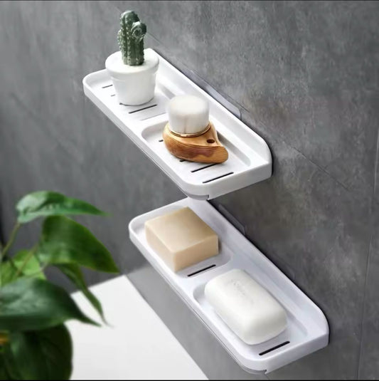 Support de savon autocollant pour salle de bain