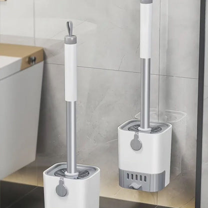 Brosse de toilette murale avec support
