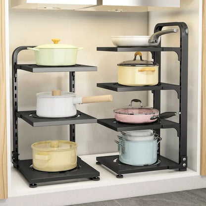 Râtelier de rangement pour casseroles