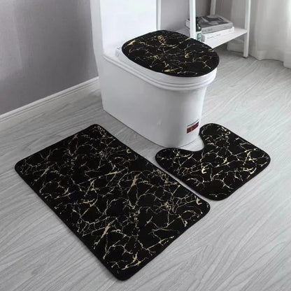 3pcs tapis de bain