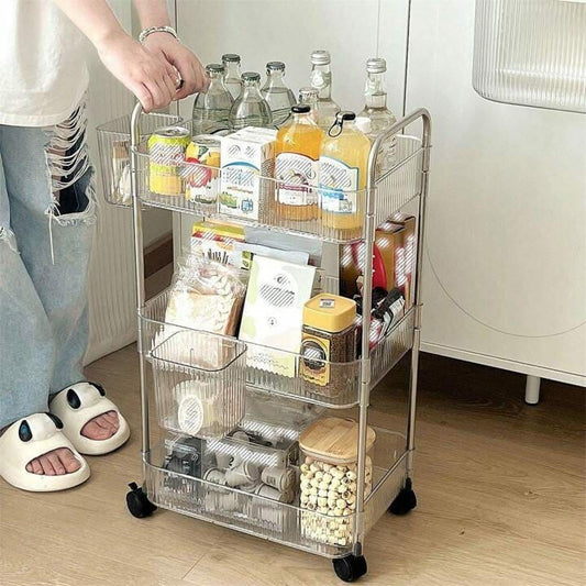 organiseur cosmétique multifonction à 3 couches