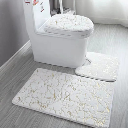 3pcs tapis de bain