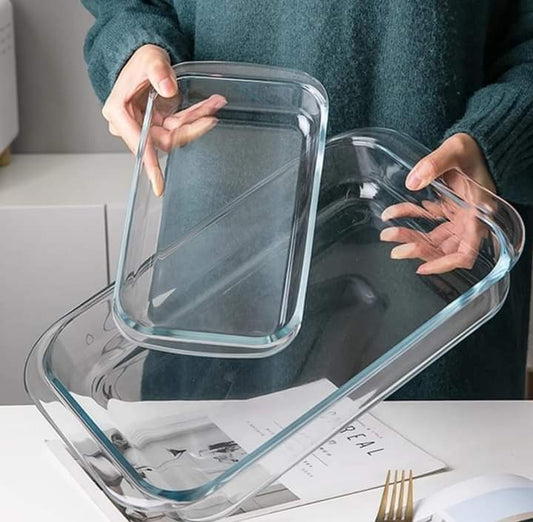2 Plat à four en verre