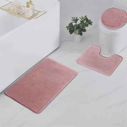 Tapis de toilette absorbant 3 pièces