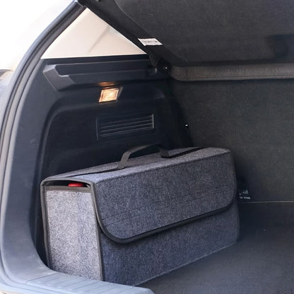 Organisateur de coffre de voiture pliable portable
