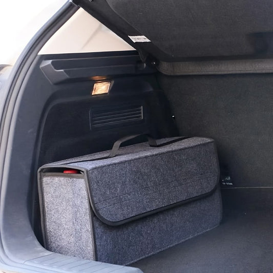 Organisateur de coffre de voiture pliable portable