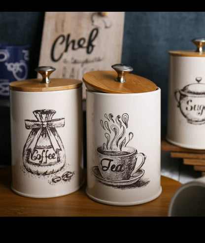 3Pc Alliage Cannisters