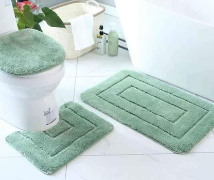 Set de toilette en velours 3 pièces