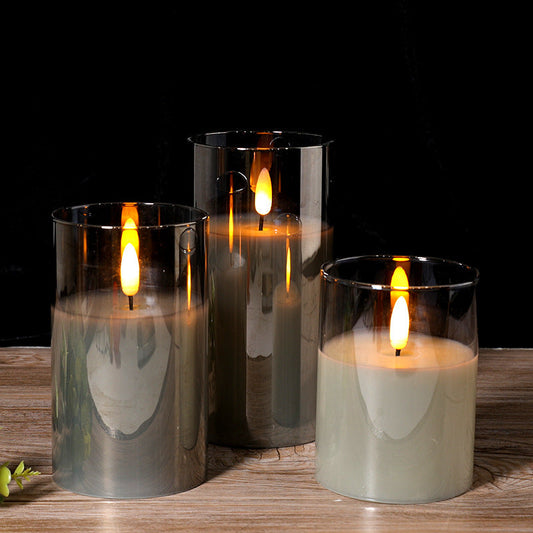 3 en 1 Bougies LED