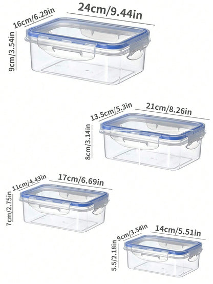 Set de conteneurs de stockage de 4 pcs
