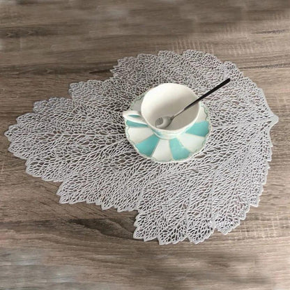 6pcs tapis de table en pvc non tissé