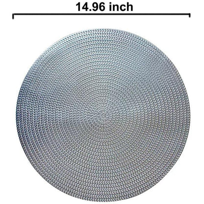 6pcs tapis de table en pvc non tissé