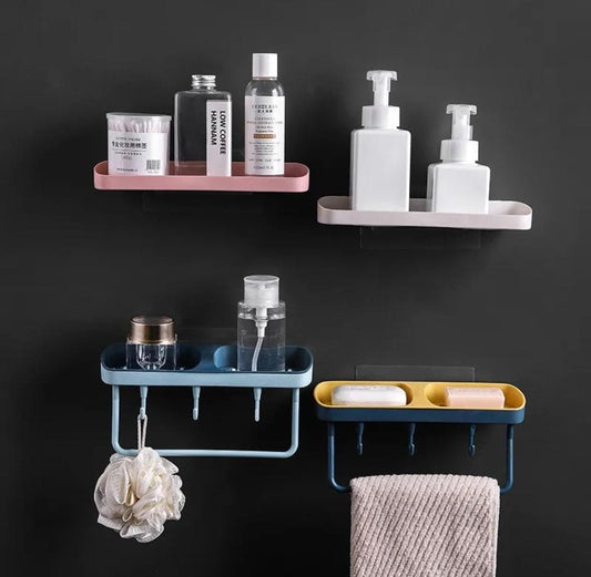 Support mural double pour savon
