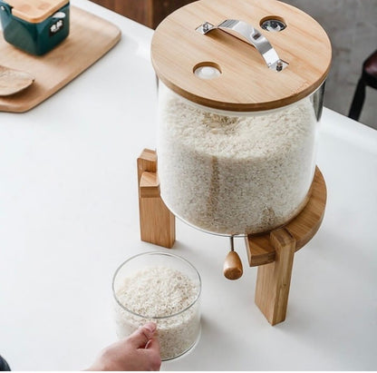 Distributeur de céréales de riz