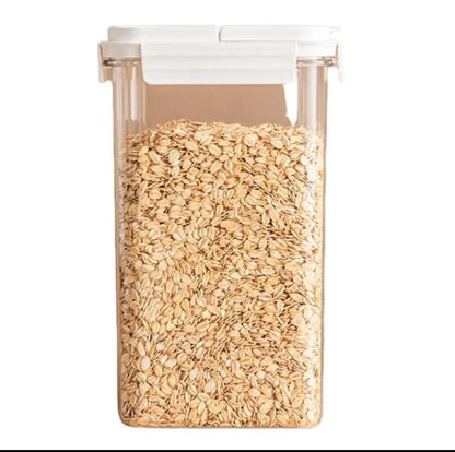 Conteneurs à céréales en acrylique hermétiques empilables de 2300 ml