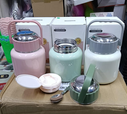 Flasque alimentaire thermique isolée portable