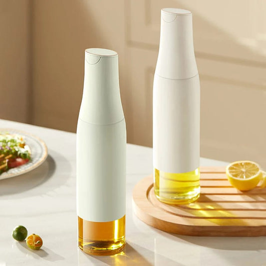 Bouteille d'huile en verre automatique