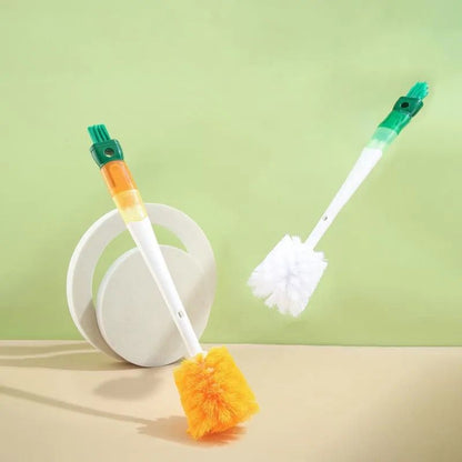 Brosse de nettoyage de bouteille 5 en 1 à long manche