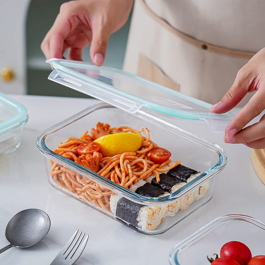 Boîte à lunch en verre borosilicate