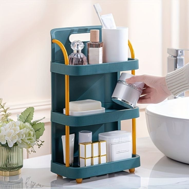 Étagère de rangement pour cuisine / ustensiles à 4 couches